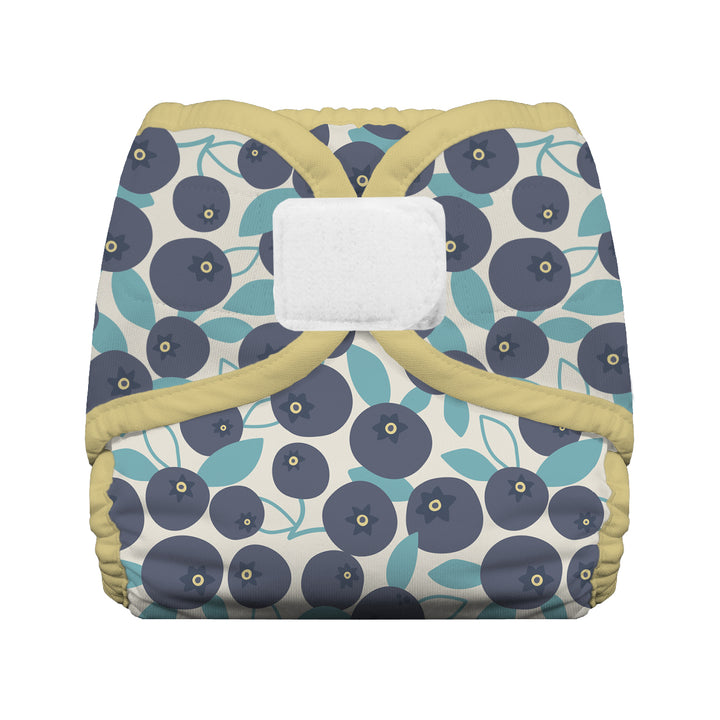 Thirsties Diaper cover hook and loop blueberry