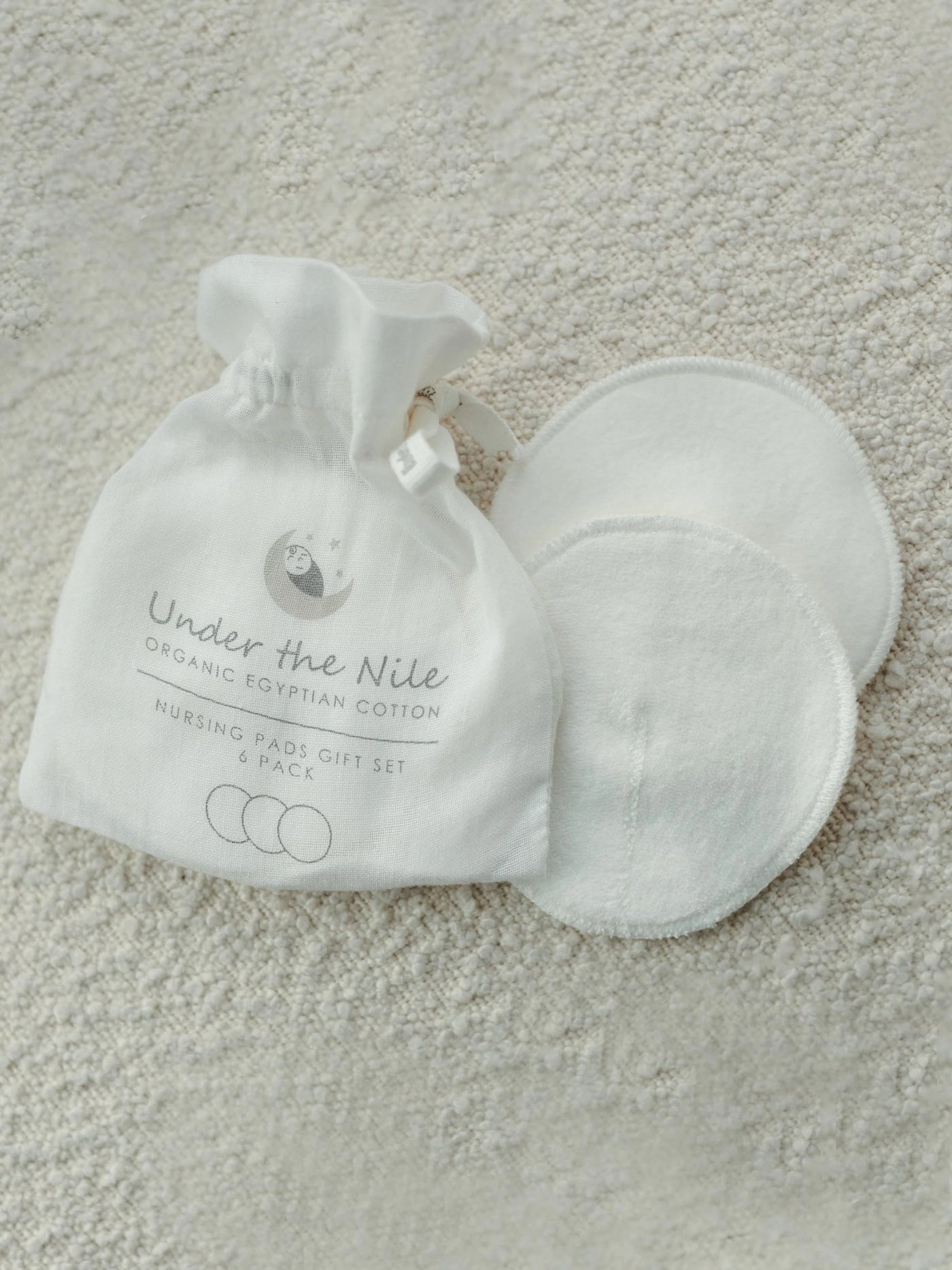 organic cotton breastpads for nursing mothers set