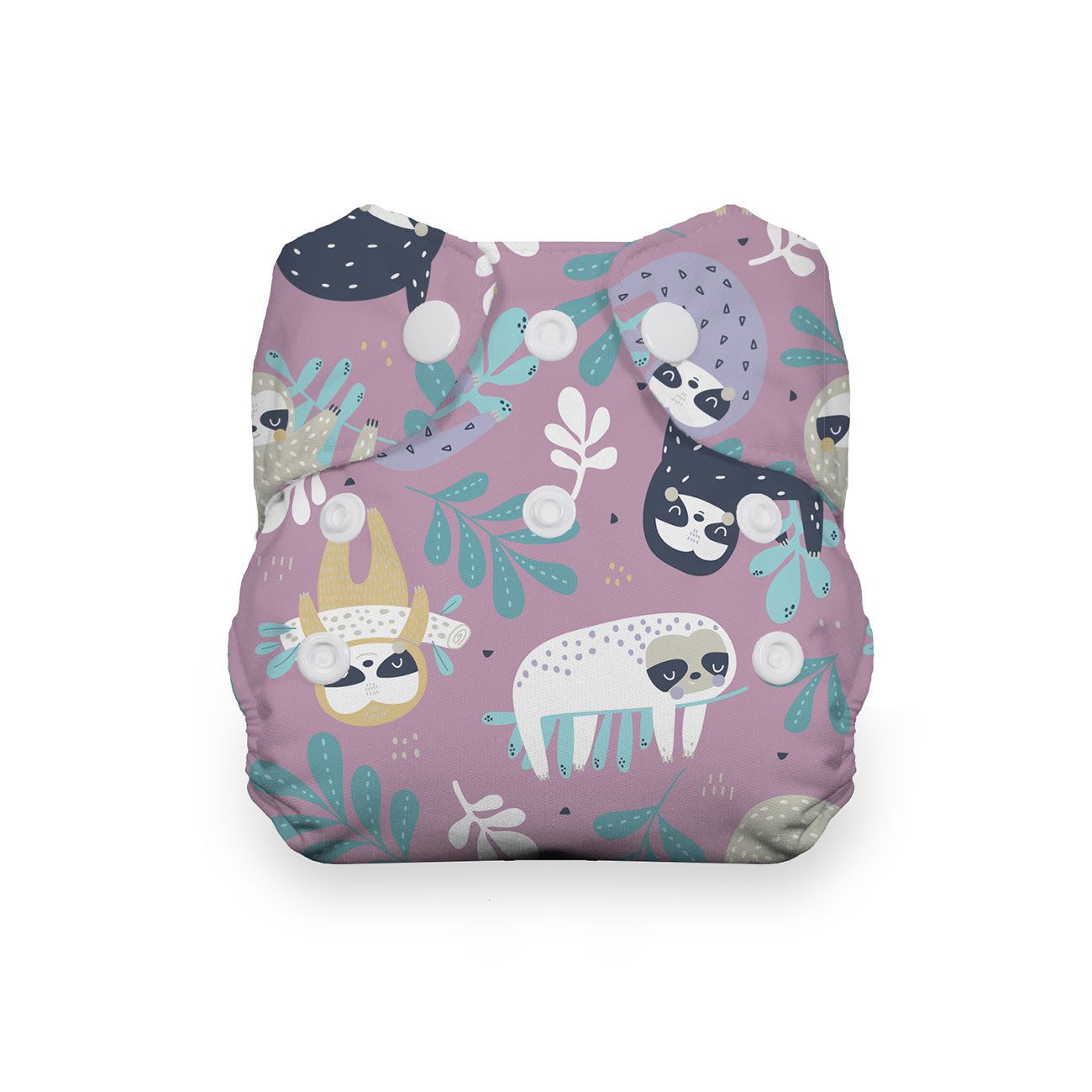 Thirsties Natural Newborn All-in-One: Snap Closure (for newborns)