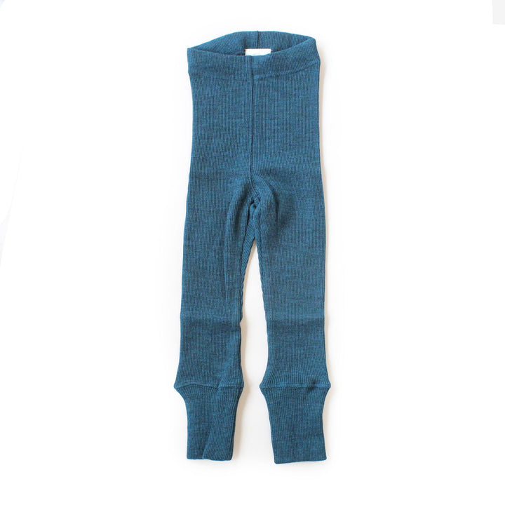 ManyMonths toddler wool leggings teal
