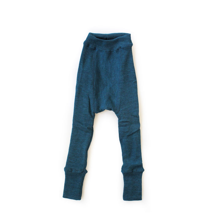 toddler wool leggings teal