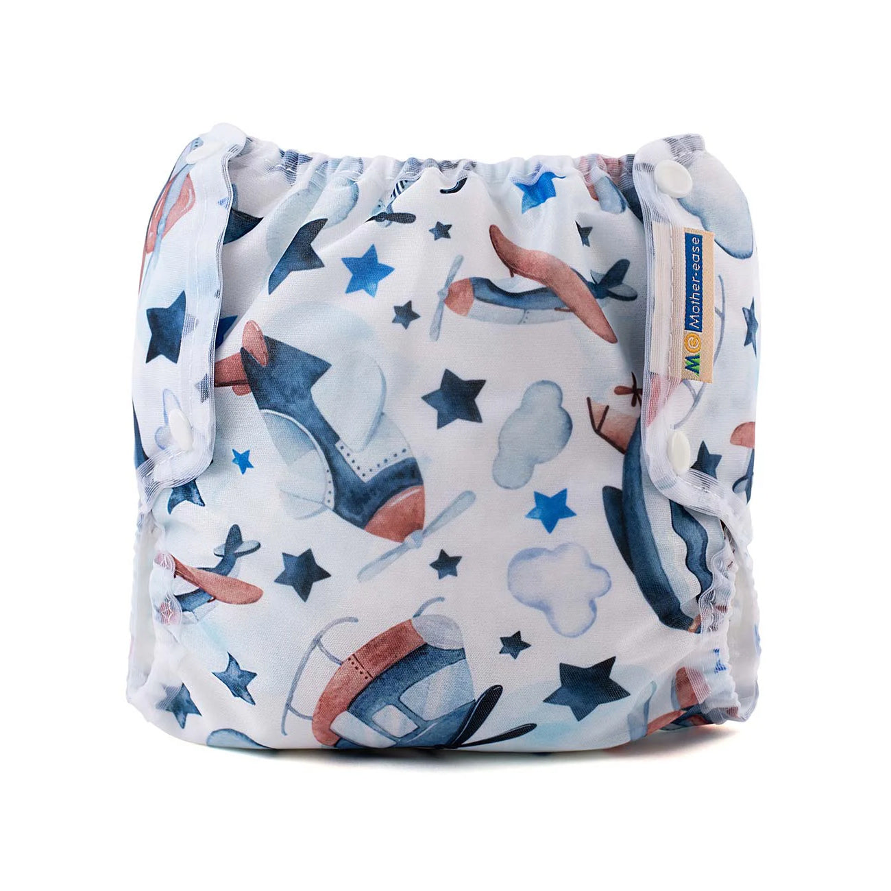 Mother-ease Air Flow Cover Newborn flight airplane print