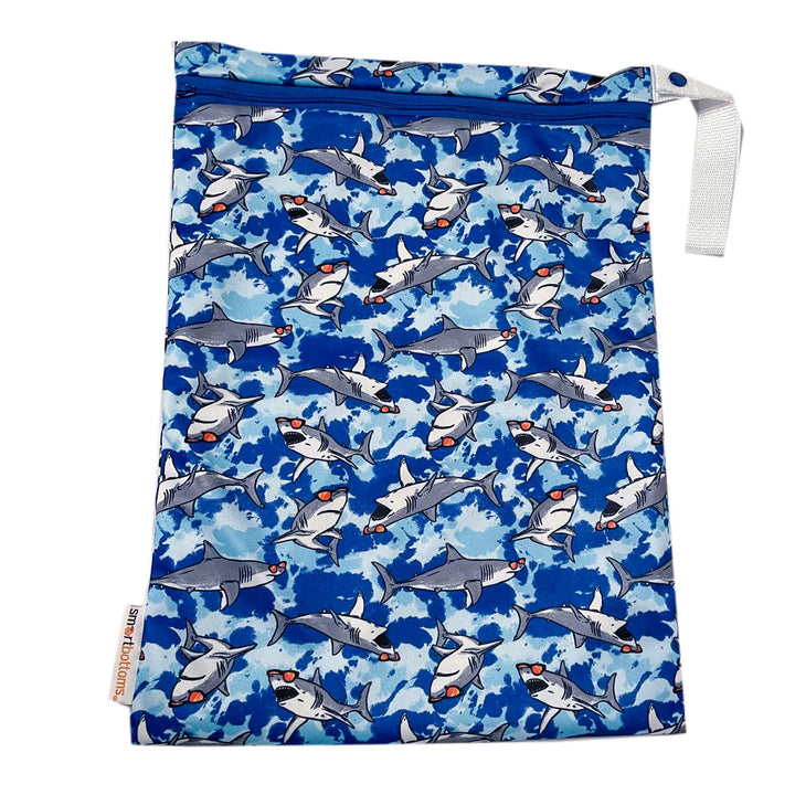 Smart Bottoms Wet Bag sharks