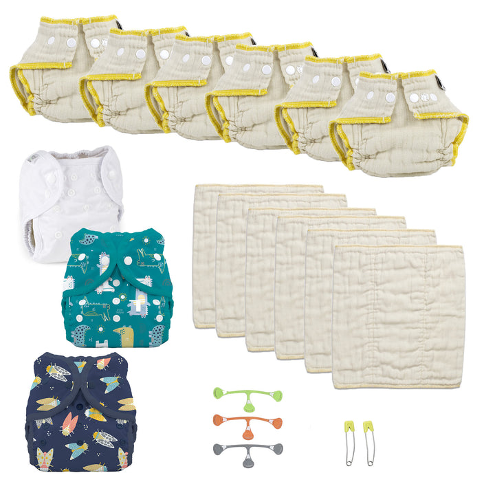 infant cloth diaper try it kit for a boy