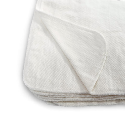 Paper towel cloths close up of birdseye