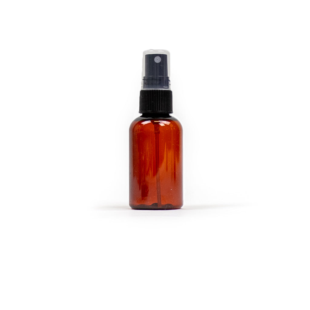 tiny amber spray bottle for diaper bag