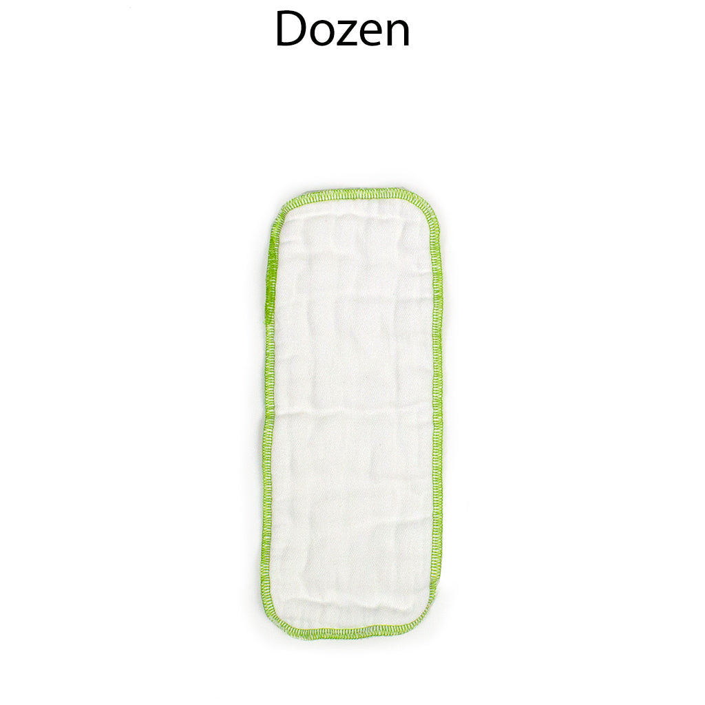 cotton diaper insert dozen