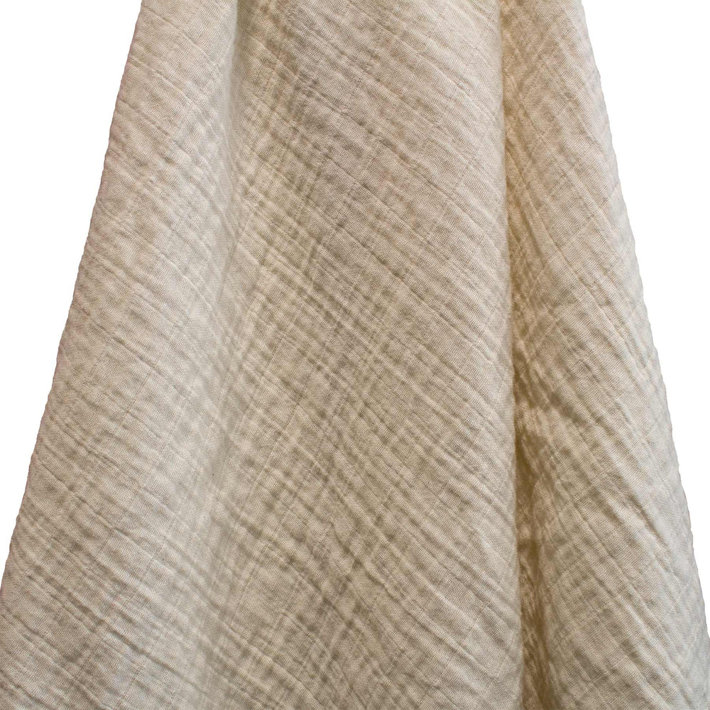 muslin swaddle blanket organic cotton close up