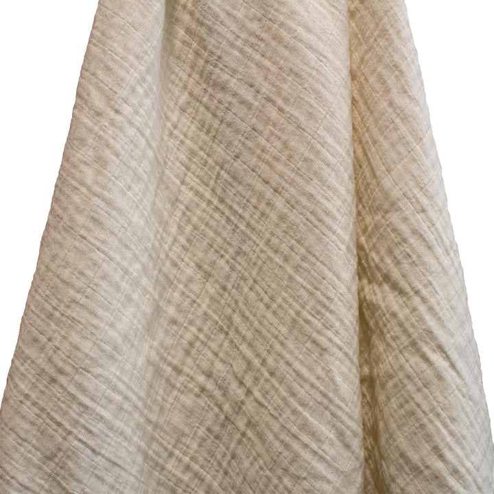 muslin swaddle blanket organic cotton close up