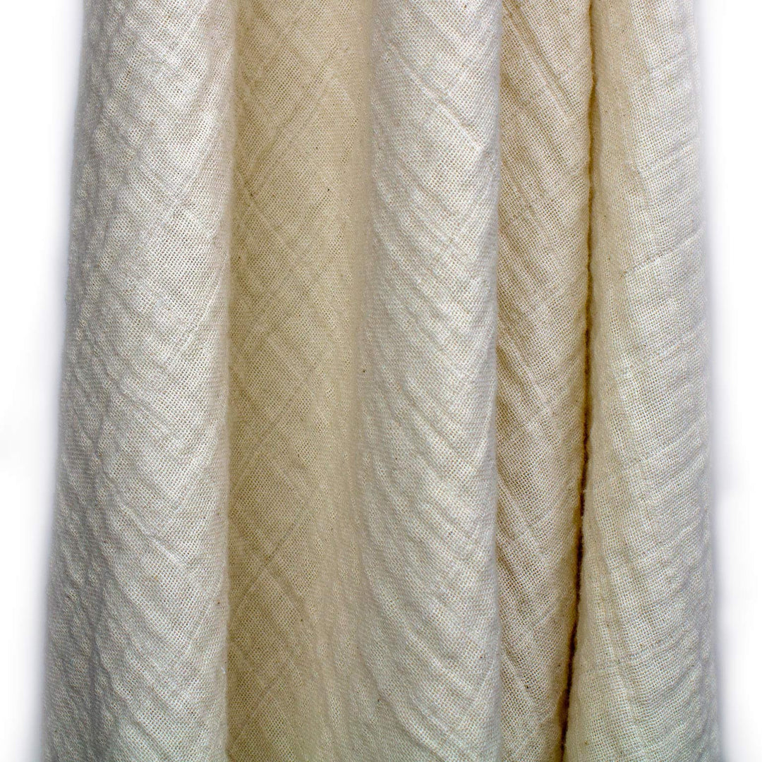 organic Muslin swaddle blanket close up