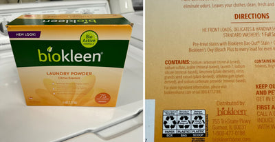 BioKleen Laundry Powder Discontinued