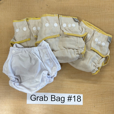 cloth diaper grab bag