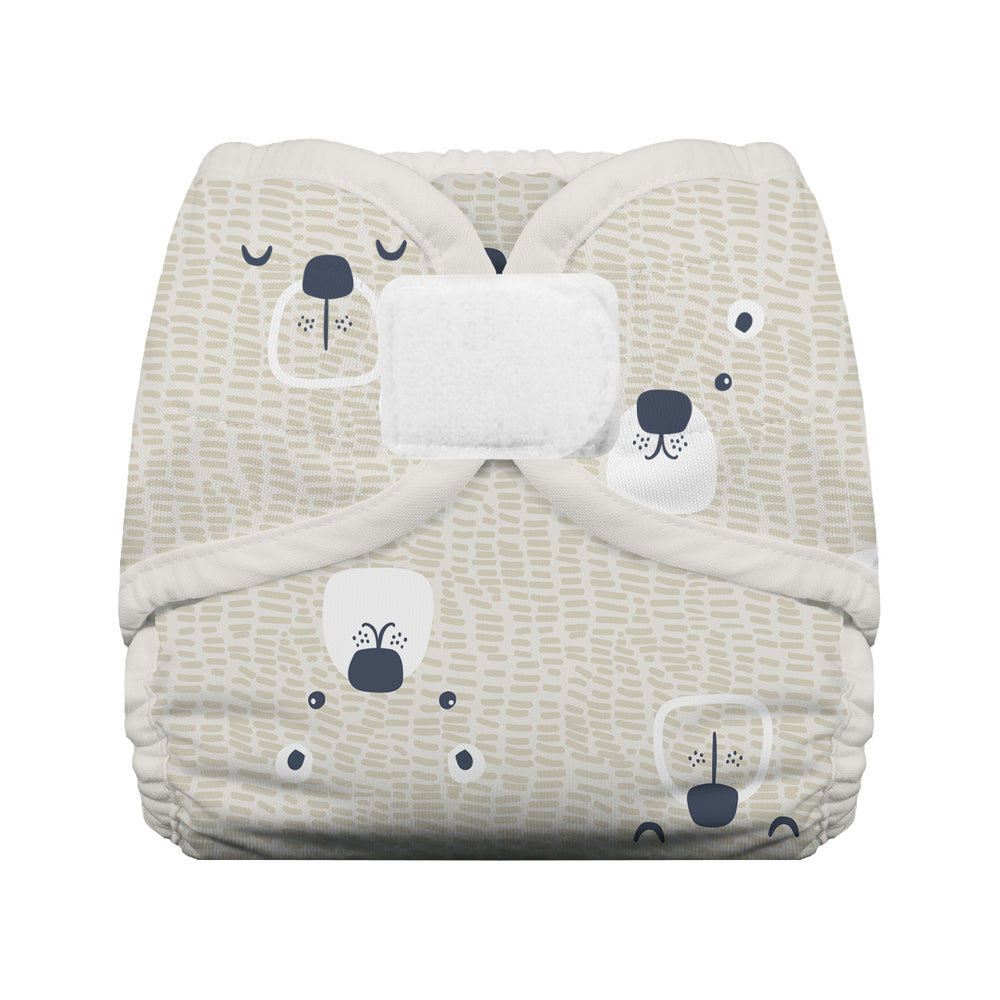 Thirsties Diaper cover hook and loop bearly bear print