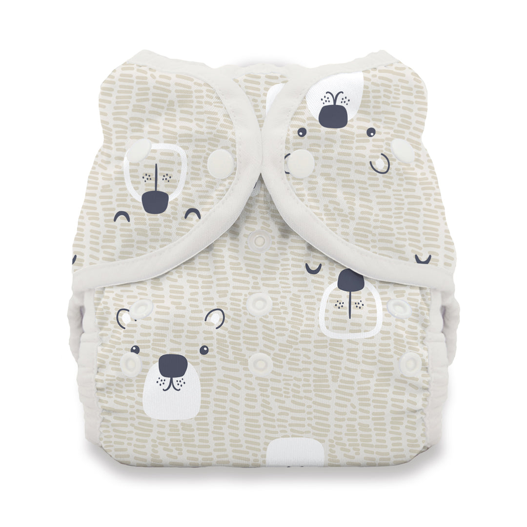 Thirsties Duo Wrap Snap beary bear print