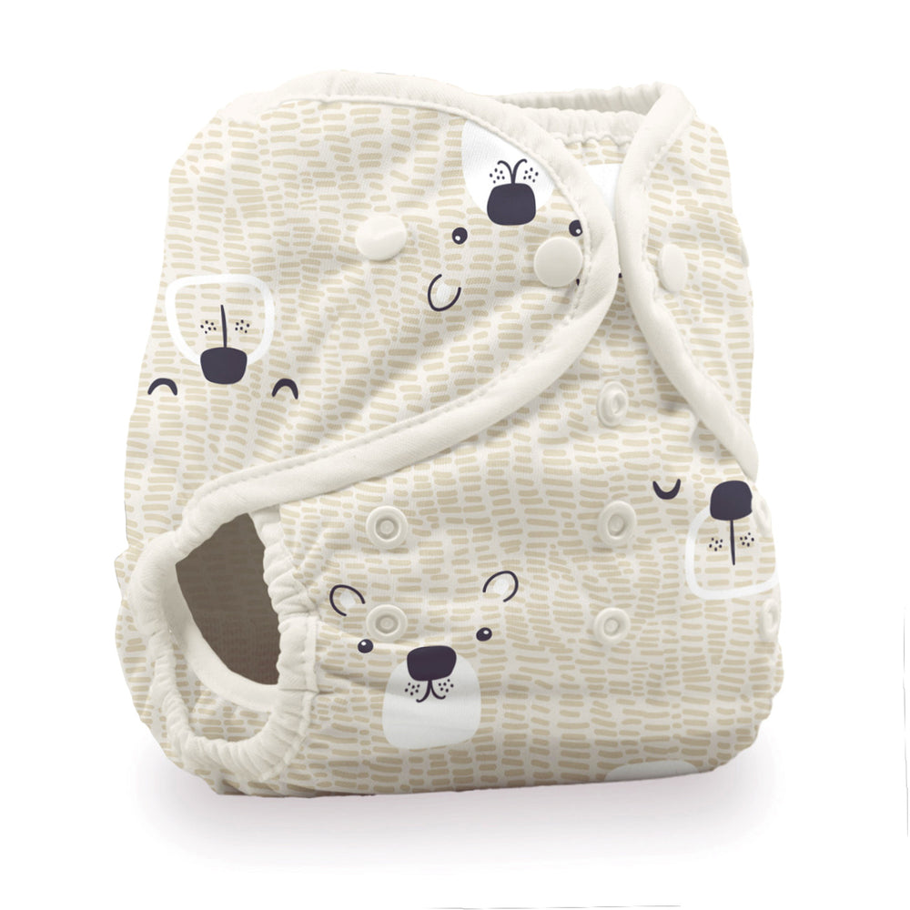 Thirsties Duo Wrap Snap diaper cover bearly bear print