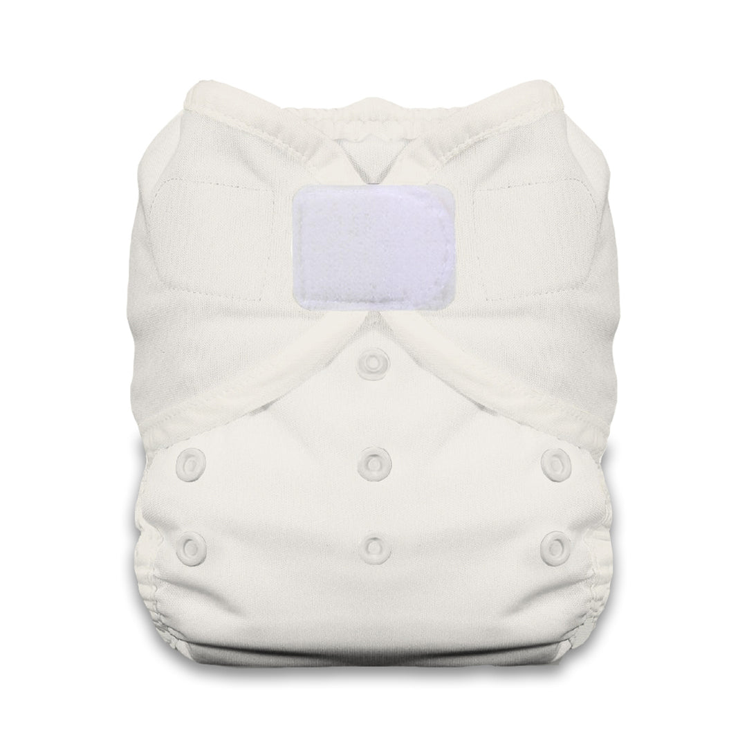 Thirsties Duo Wrap Diaper cover hook and loop Birch white