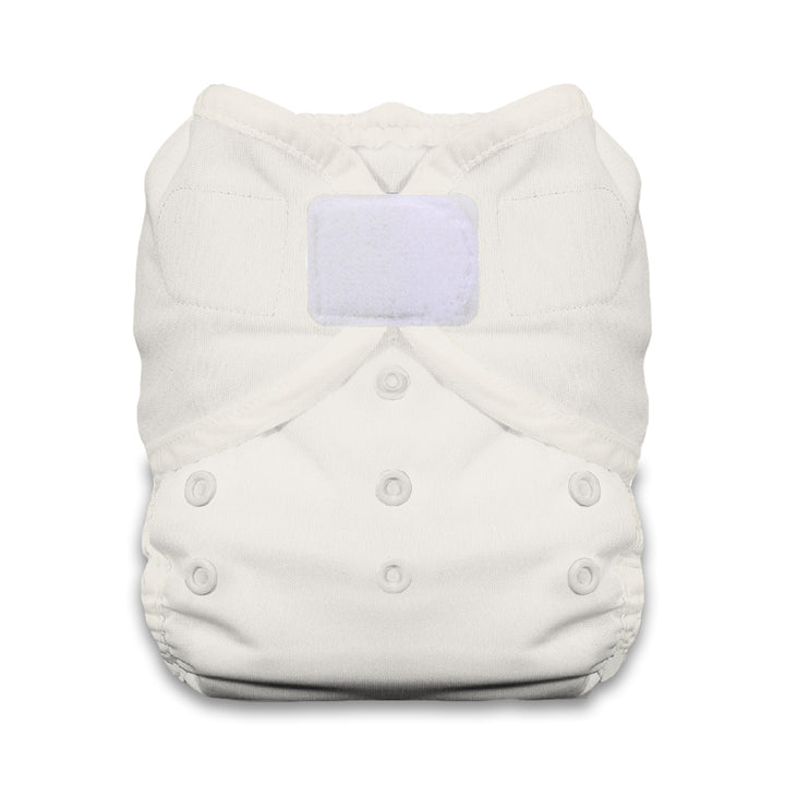 Thirsties Duo Wrap Diaper cover hook and loop Birch white
