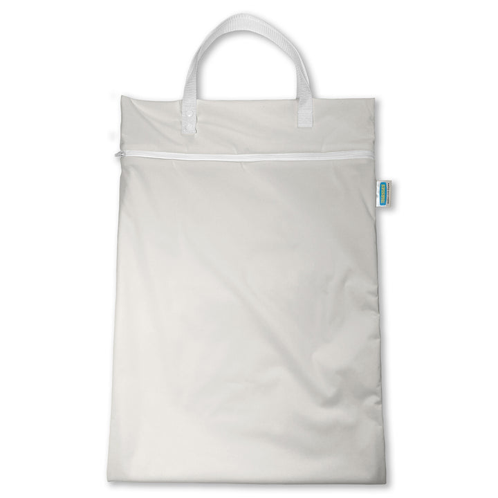 Thirsties handing cloth diaper pail laundry bag birch white