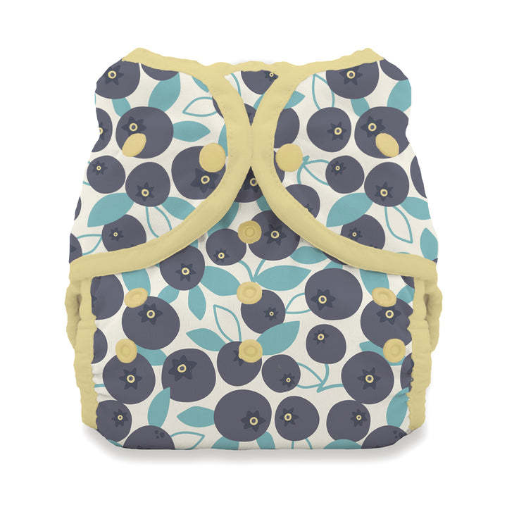 Thirsties Duo Wrap Snap cloth diaper cover blueberry