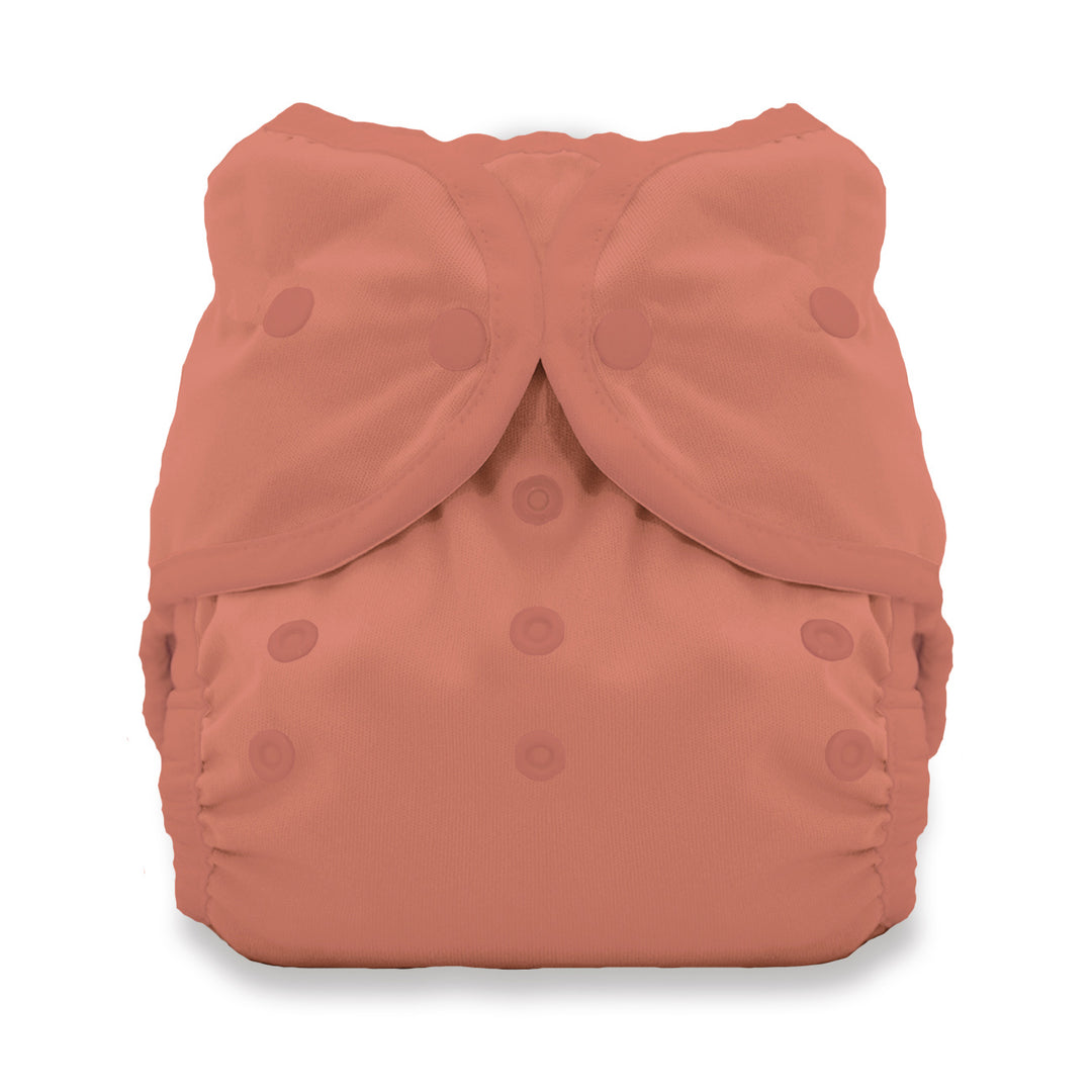 Coral clay colored diaper Thirsties Duo Wrap