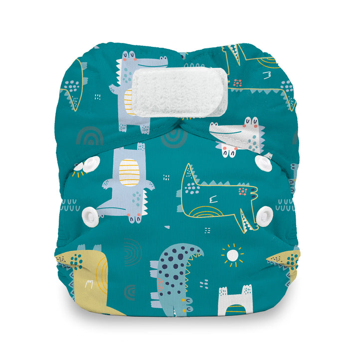 Thirsties Natural Newborn AIO Hook and Loop Crockin