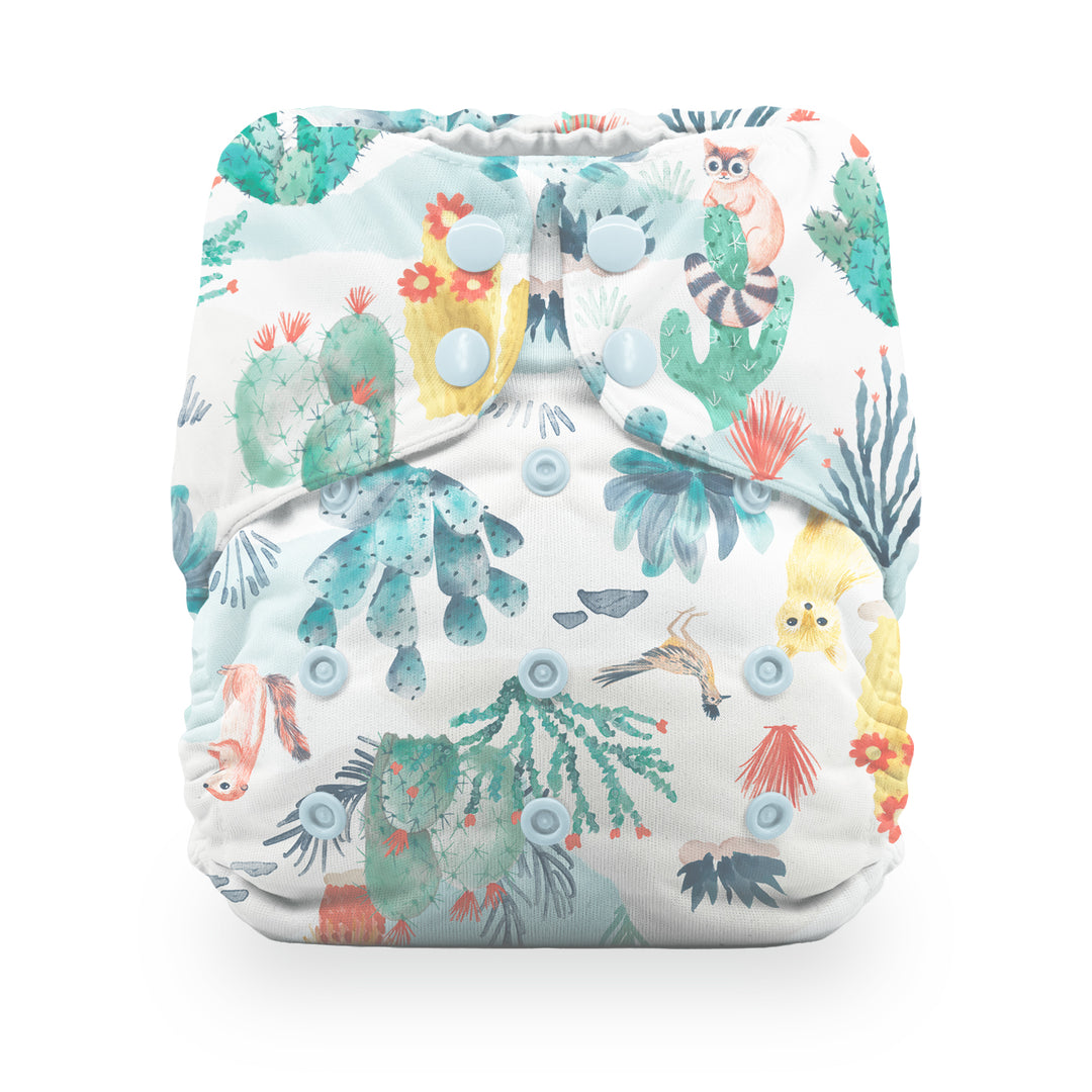 Thirsties One Size Diaper Snaps Desert Dunes