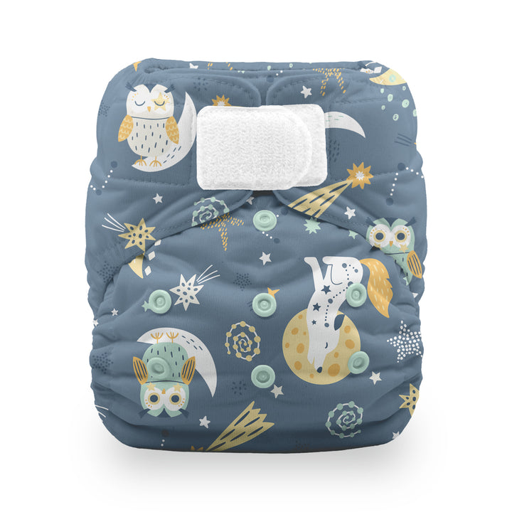 Thirsties One Size Cloth Diaper Hook and Loop hoot n howl