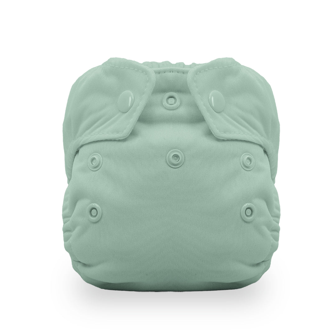 Thirsties Natural newborn cloth diaper jade
