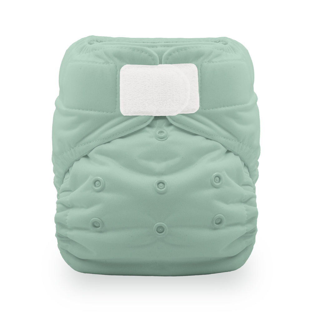 Thirsties One Size Cloth Diaper Hook and Loop jade