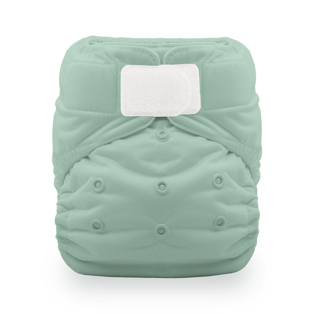 Thirsties One Size Cloth Diaper Hook and Loop jade