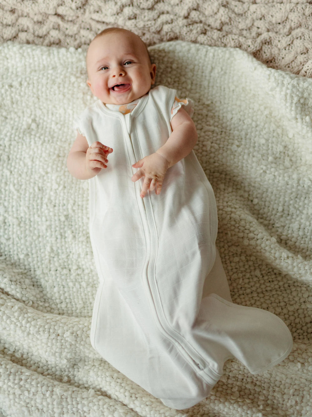 Under the Nile Organic Muslin Sleep Sack wearable blanket