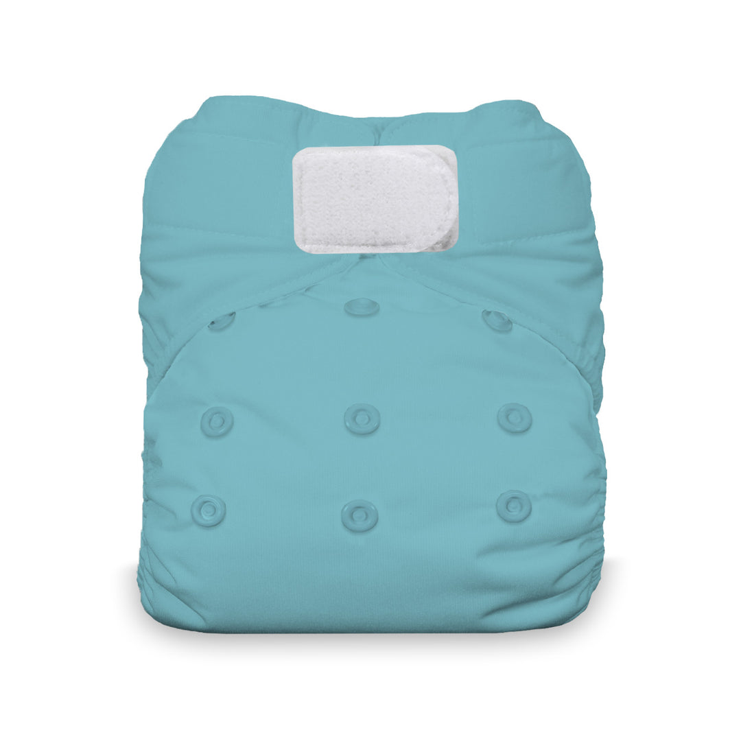 Thirsties AIO cloth diaper maui blue