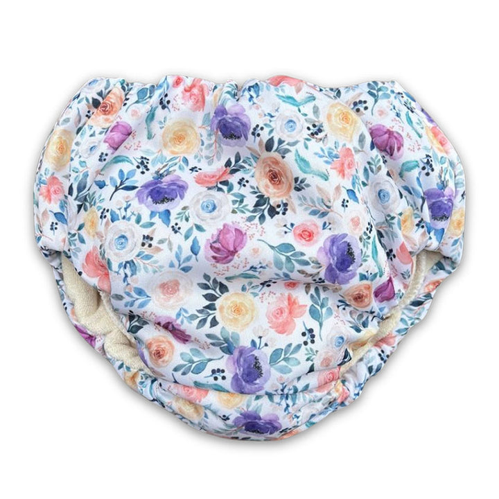 washable bedwetter pant flower print nighttime pullup