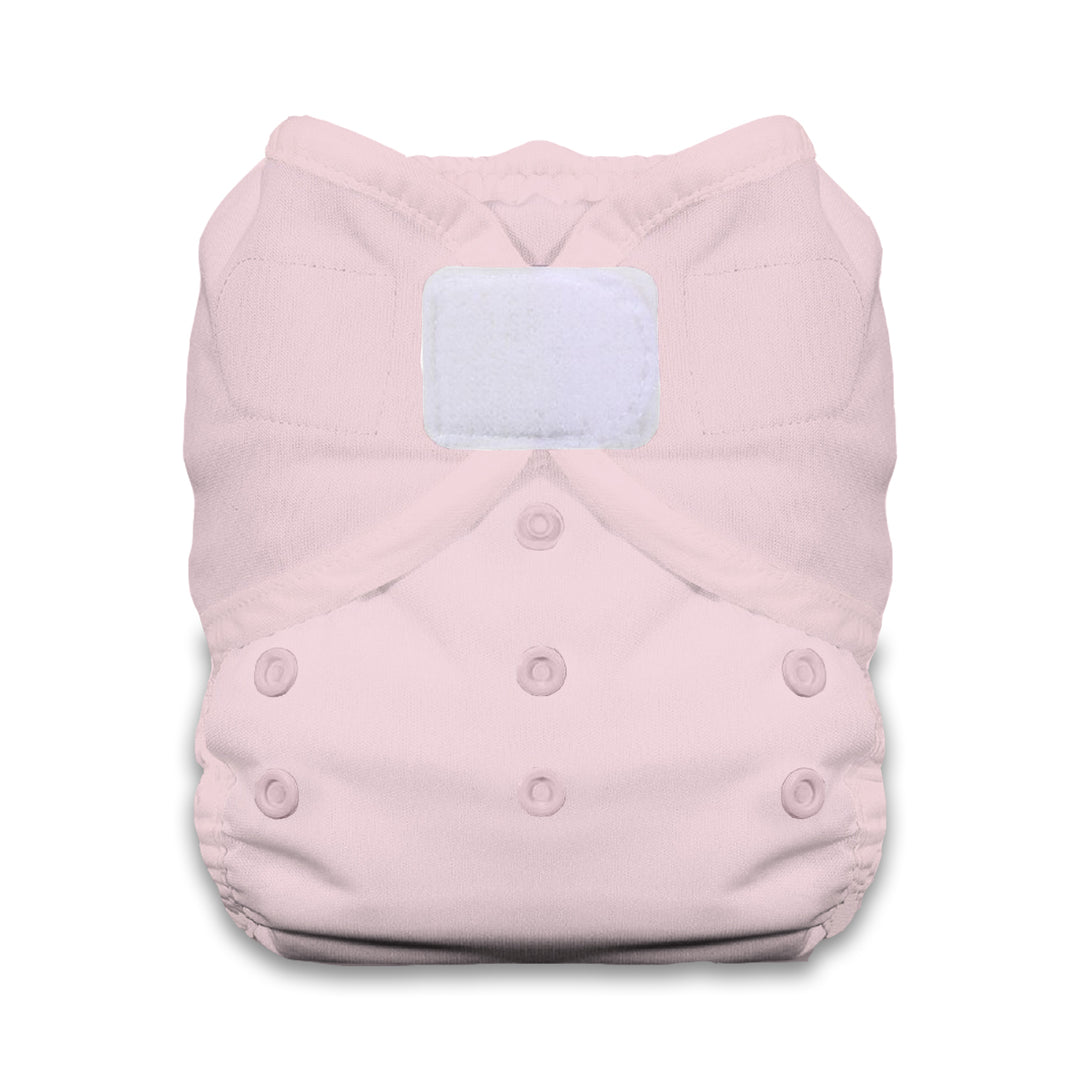 Thirsties Duo Wrap diaper cover hook and loop salt pink