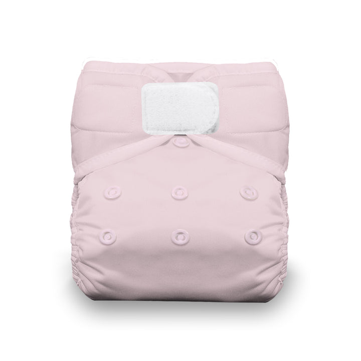 Thirsties Natural One Size reusable Pocket Diaper Hook and Loop pink