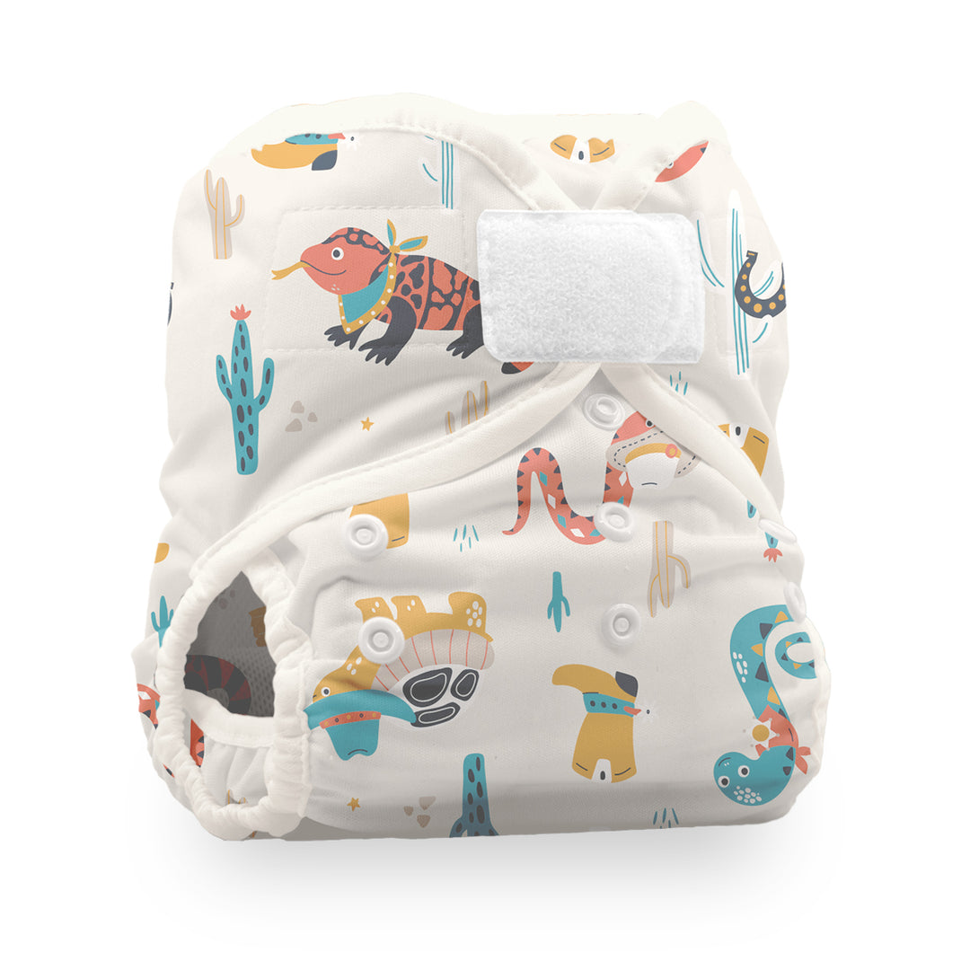 Thirsties Duo Wrap Hook and Loop Diaper Cover reptile wranglers