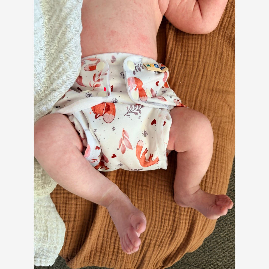 Rikki wrap on a newborn baby