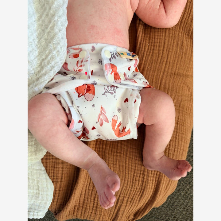 Rikki wrap on a newborn baby