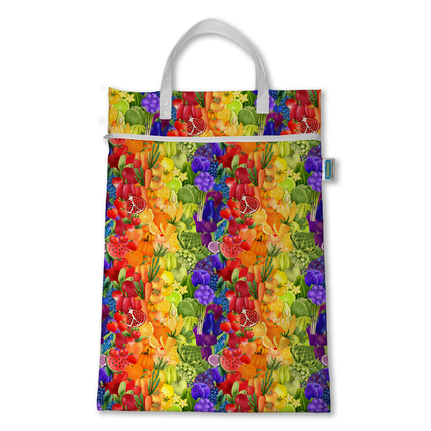 Thirsties Hanging Wet Bag Rainbow Harvest