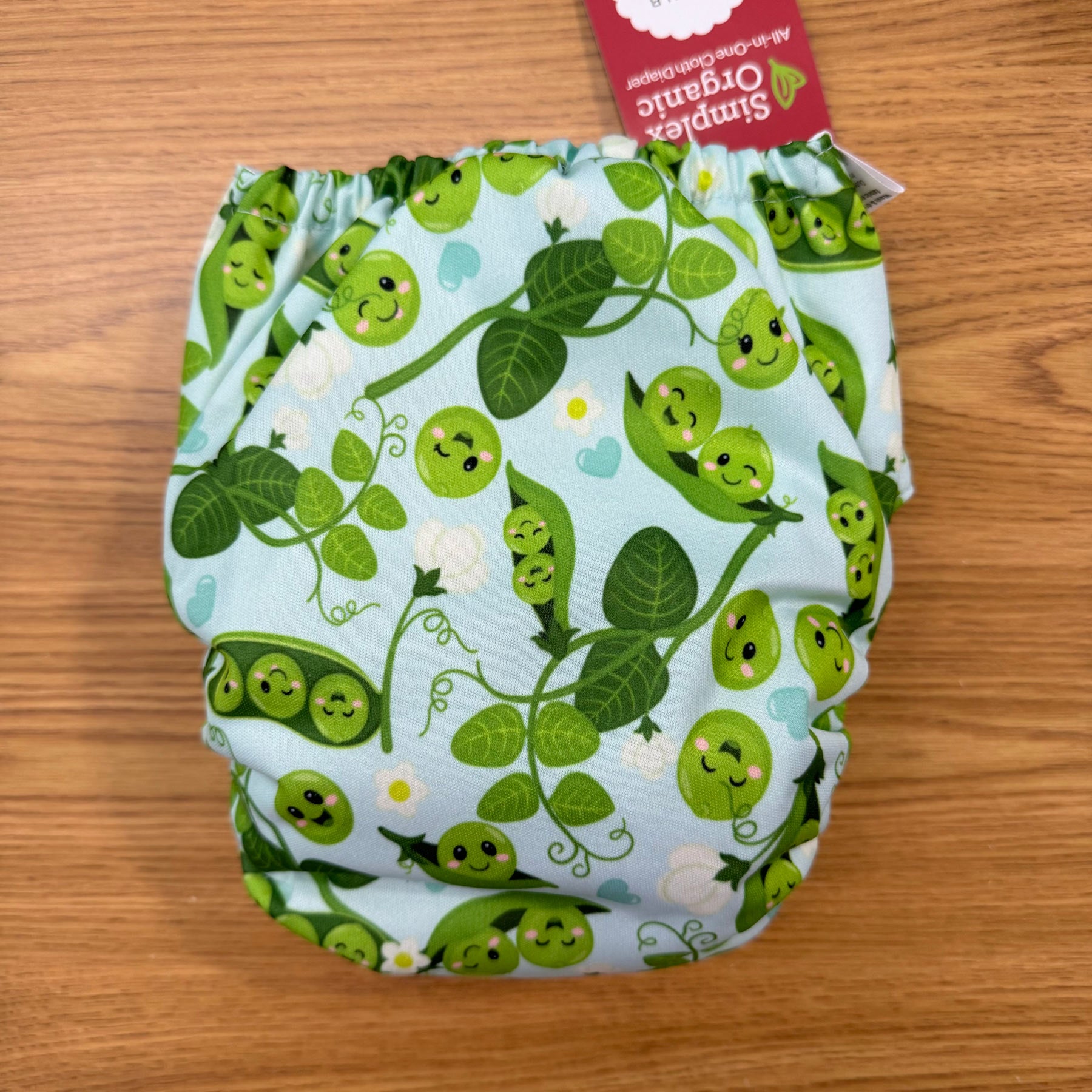 Blueberry OneSize Simplex AllInOne Diaper organic cotton staydry