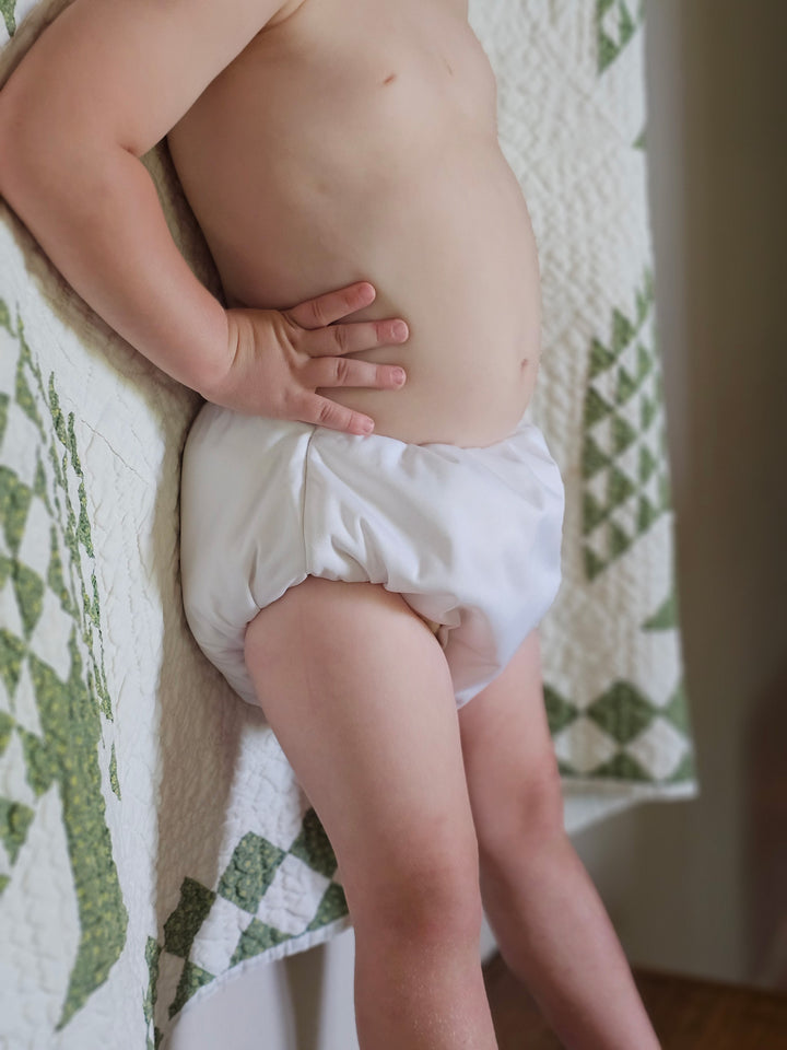XS bedwetter pant white