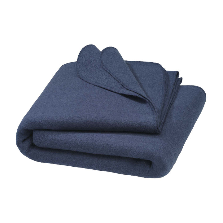 Disana boiled wool blanket indigo blue