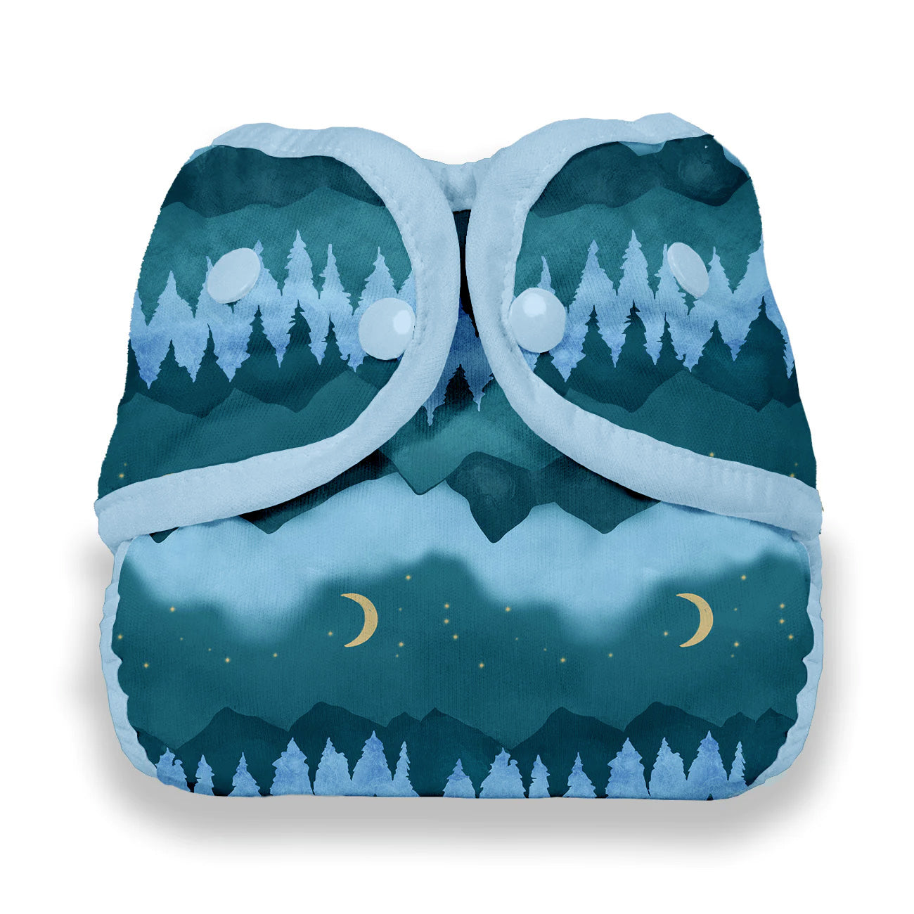 Thirsties sized diaper cover mountain twilight