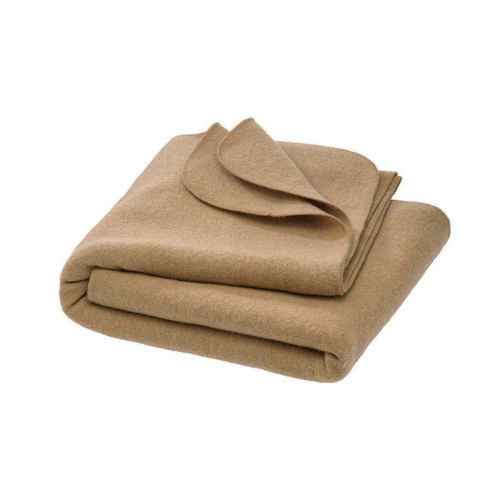 Disana boiled wool blanket caramel
