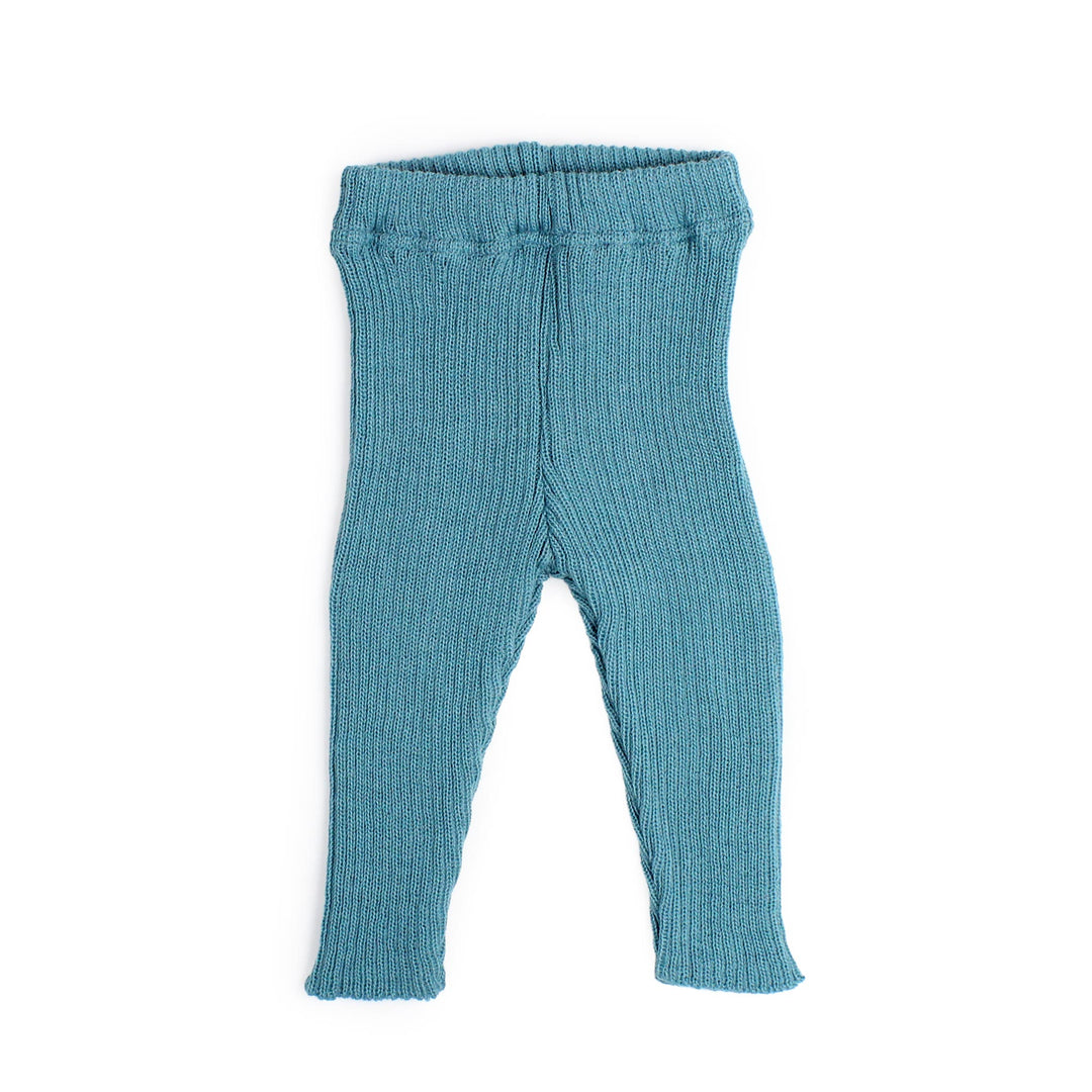 Disana merino wool leggings lagoon