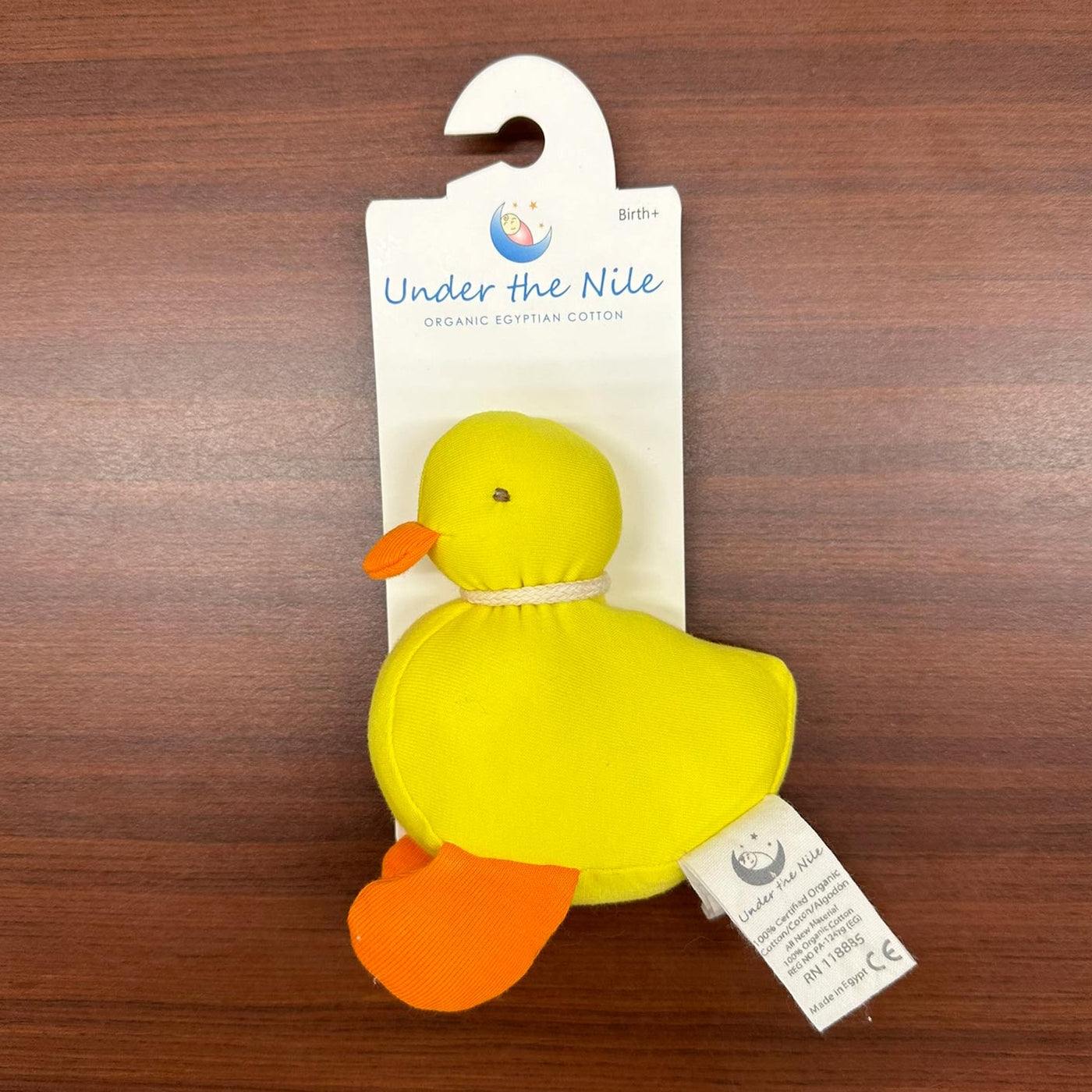 duck toy in package organic