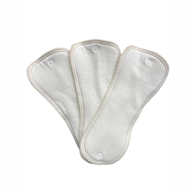 flappy nappy snap in pads set of 3