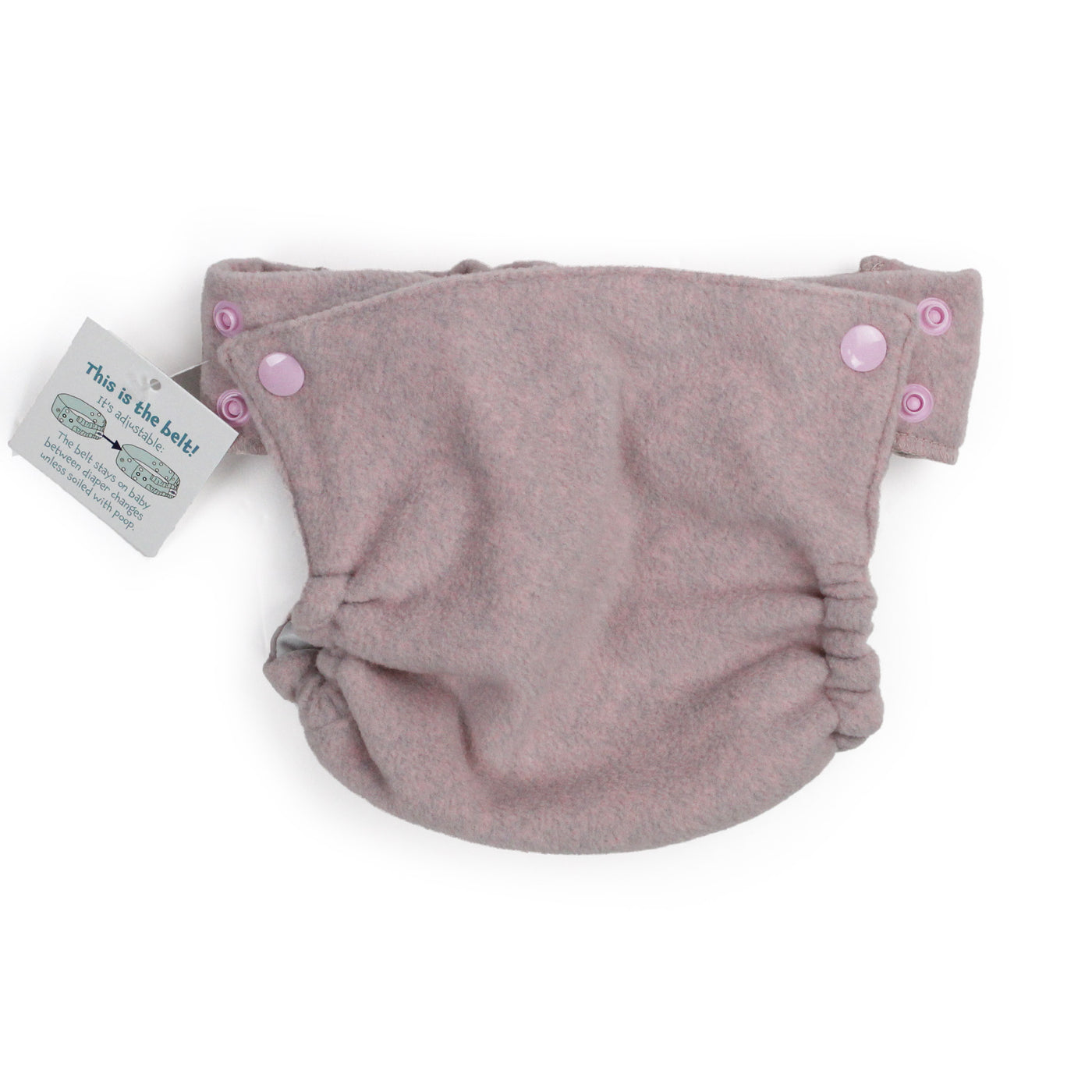 flappy nappy ec diaper cover pink