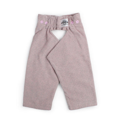 flappy-nappies pink heather Chappy Nappy EC split crotch pants back