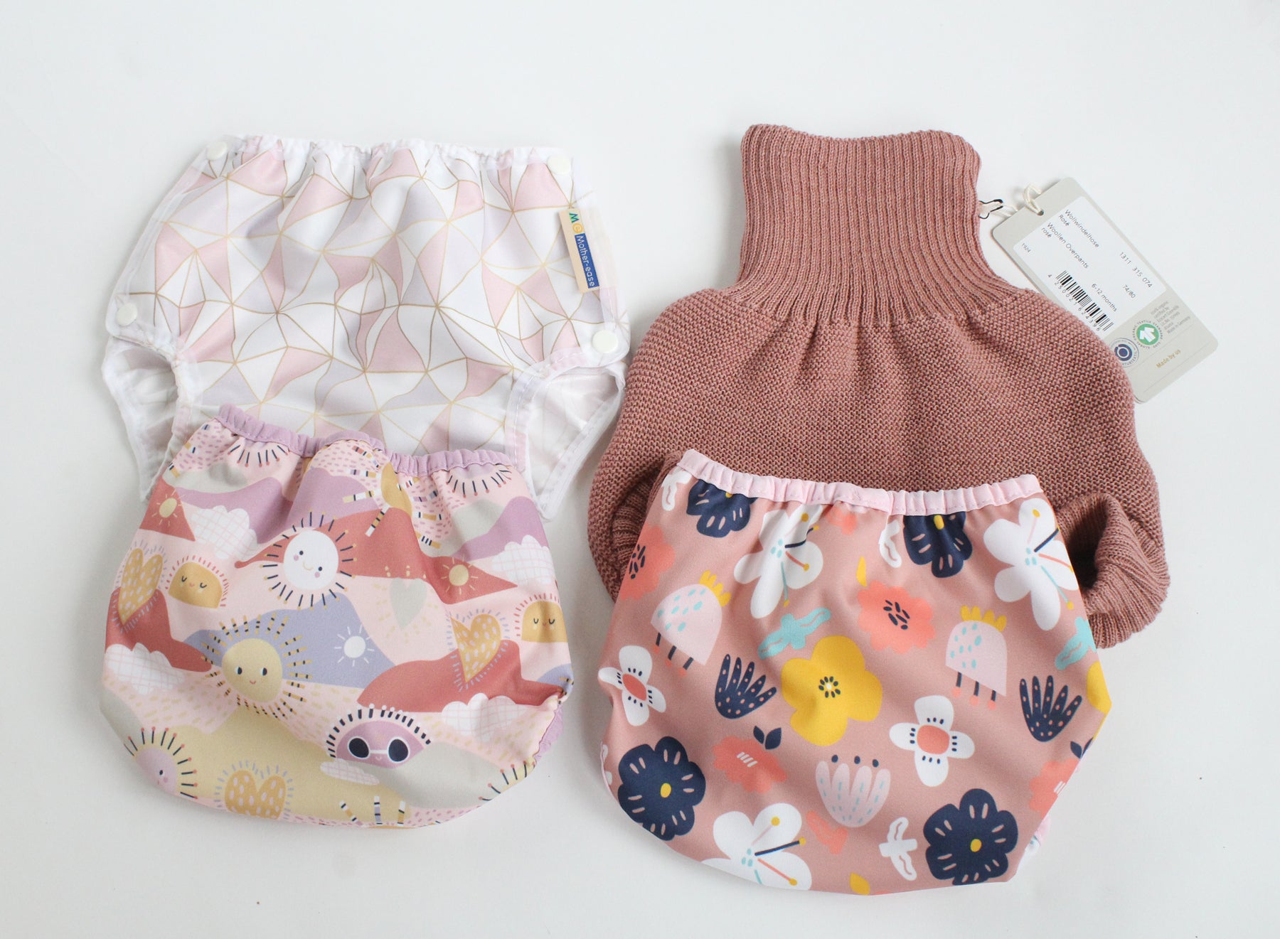 cloth diaper colors for a girl